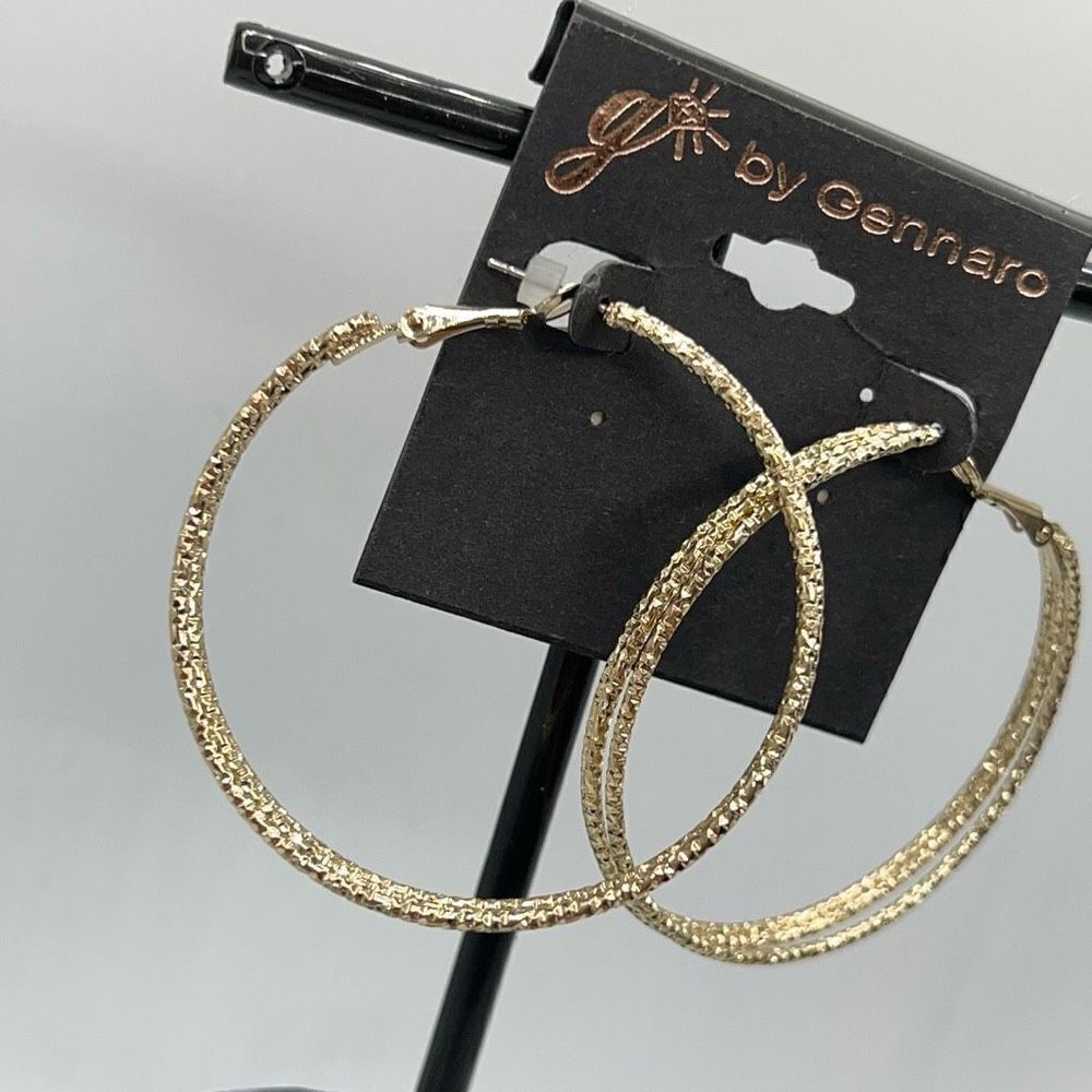 G By Gennaro Hoop Earrings 16ea 3 For 25 16$